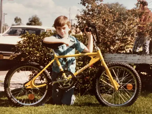 The author, some time in the 1980s.